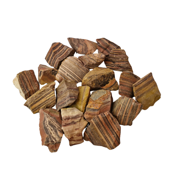 Pedra  Dolomita Listrada 4 a 7 cm Bruta 1 Kg Natural
