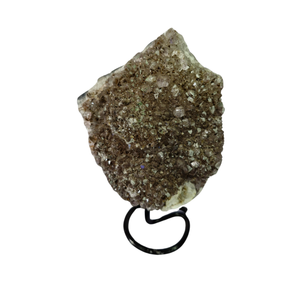 Pedra Natural Drusa de Ametista In Natura com Base 490 gramas