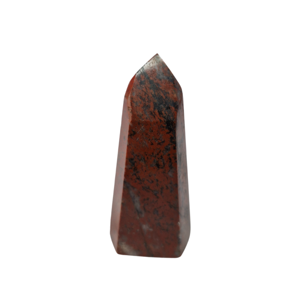 Pedra Ponta Jaspe Vermelho Brechado 90 a 150 gramas Natural