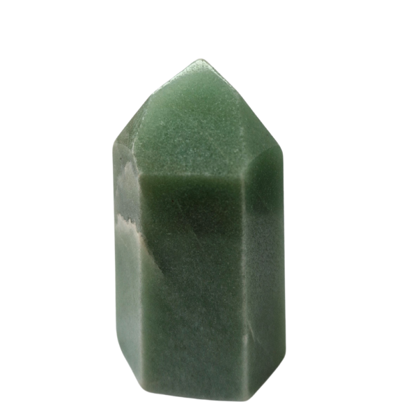 Pedra Natural Ponta Aventurina Verde Misto 60 a 100 gramas