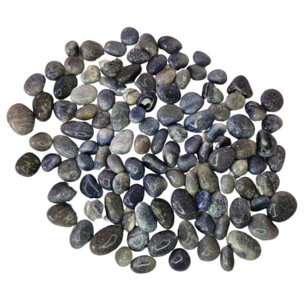 Pedra Natural Quartzo Azul Rolado 1 a 2 cm 1 Kg Natural