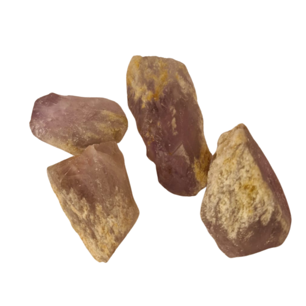 Pedra Natural Ametista com Citrino Ametrina Bruto 250 gramas