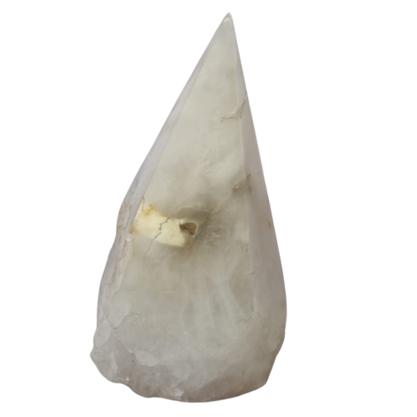 Pedra Natural Obelisco Ponta Quartzo Branco 900 a 1 kg