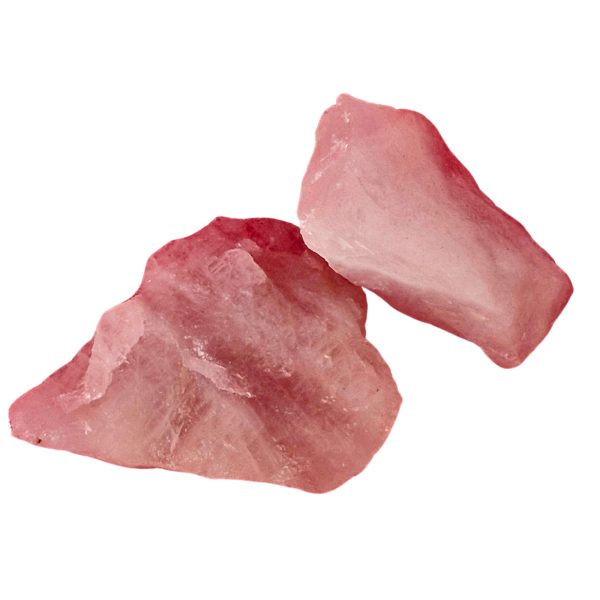 Pedra Natural Quartzo Rosa Bruto 250 gramas