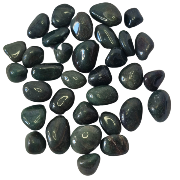 Pedra Quartzo Verde Escuro 2 a 4 cm 500 gramas Natural
