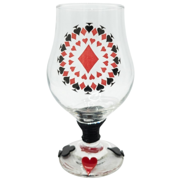 Taça Cerveja Zé Pelintra Baralho Carta Ouro 400 ml