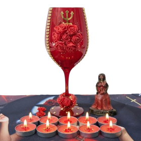 Kit Completo Altar Pomba Gira Decoração Umbanda e Candomblé