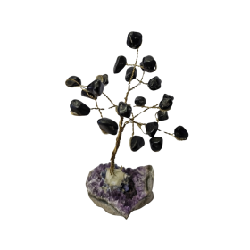 Árvore de Pedra Natural Onix Presente e Decoração