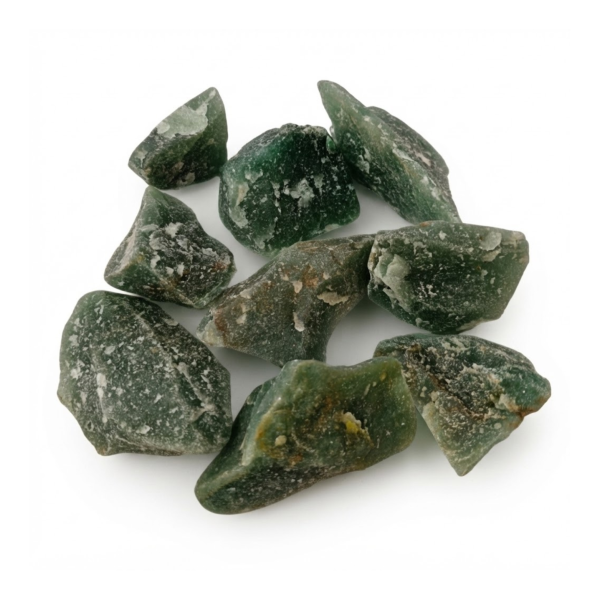 Pedra Aventurina 4 a 6 cm Bruta Natural 500 gramas