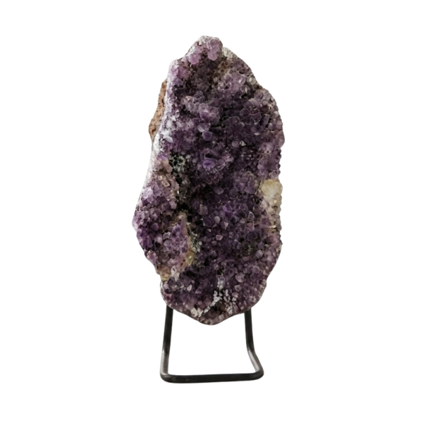 Pedra Natural Drusa de Ametista in Natura com Base 2.740 kg
