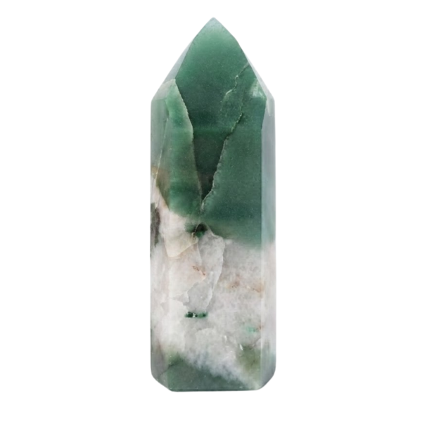 Pedra Ponta Geradora Energia Quartzo Verde Aventurina 600 g