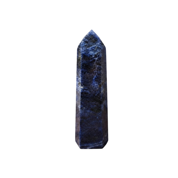 Pedra Natural Ponta de Sodalita Boa Energia 100 a 200 g
