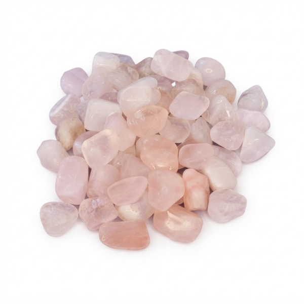Quartzo Rosa Pedra Rolada 1 Kg Semi Preciosa Pedra da Cura