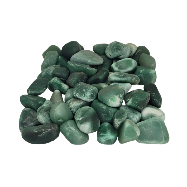 Quartzo Verde Pedra Rolada 1 Kg Semi Preciosa Pedra da Cura