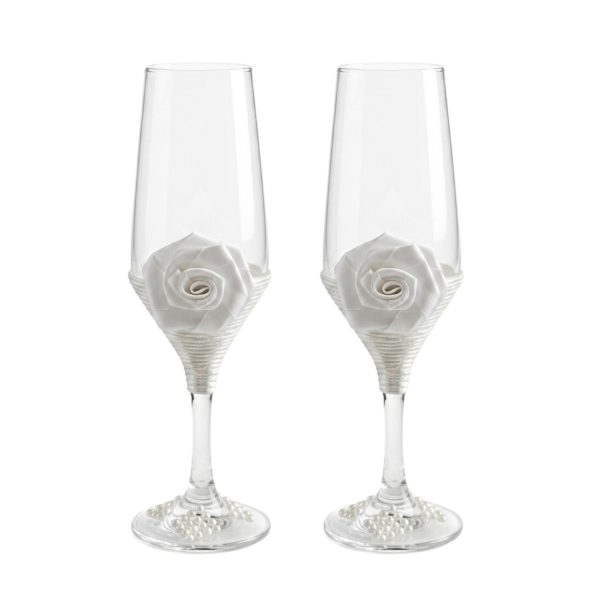 2 Taças Vidro Casamento Presente Noivos Brinde Amor