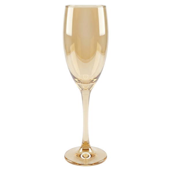 Taça Vidro Âmbar Champanhe 196 ml Nadir