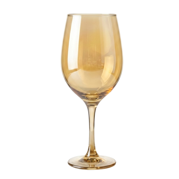 Taça Vidro Âmbar Vinho 490 ml Nadir