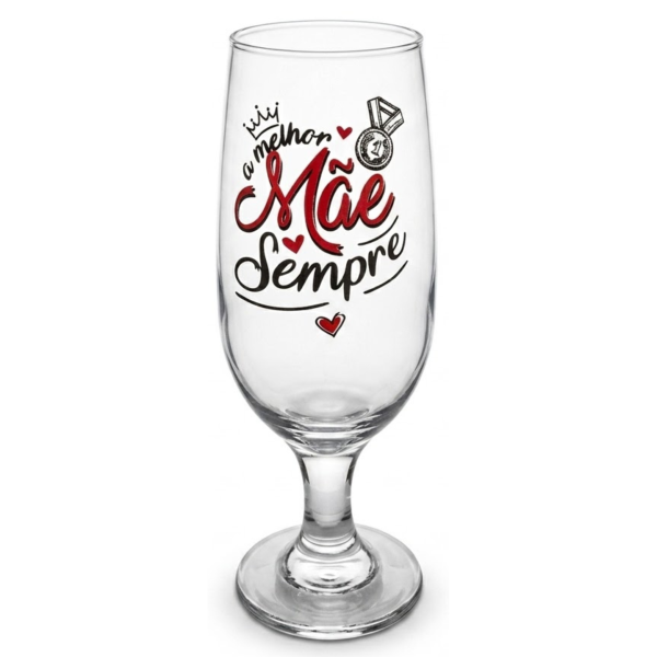 Taça Frase Mãe Amor Personalizada Presente 300 ml