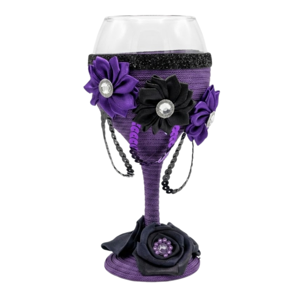 Taça Vidro Pomba Gira Maria Mulambo 300 ml Umbanda Candomblé