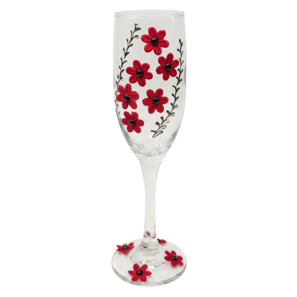 Taça Vidro Pomba Gira Maria Padilha 185 ml Umbanda Candomblé