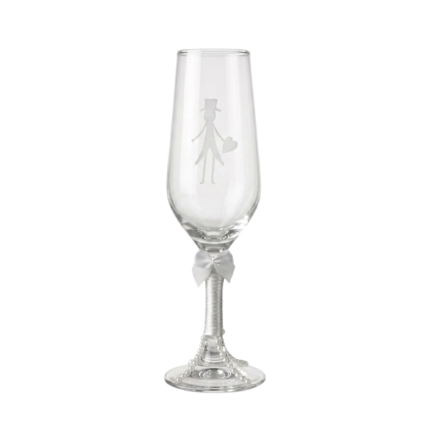 Taça Vidro Casamento Noivo Presente Amor Brinde