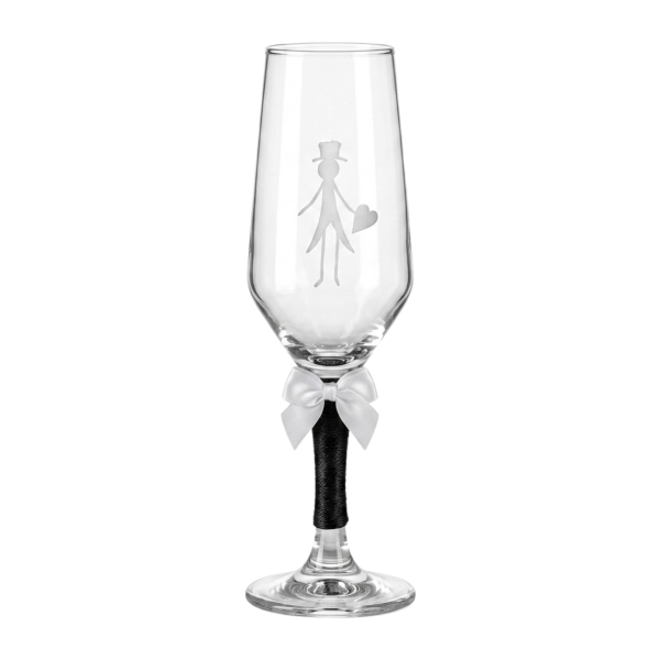 Taça Vidro Casamento Noivos Amor Presente Decoração