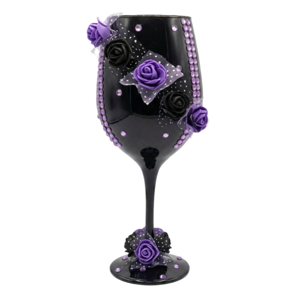 Taça Preta Pomba Gira Maria Mulambo Rosas