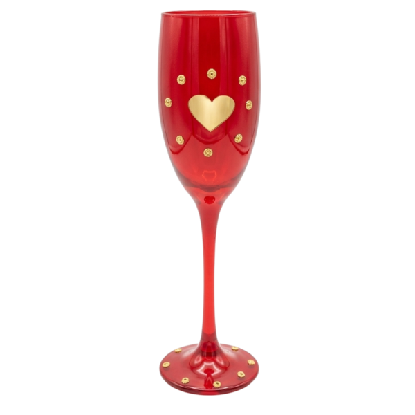 Taça Vidro Presente Amor Casal