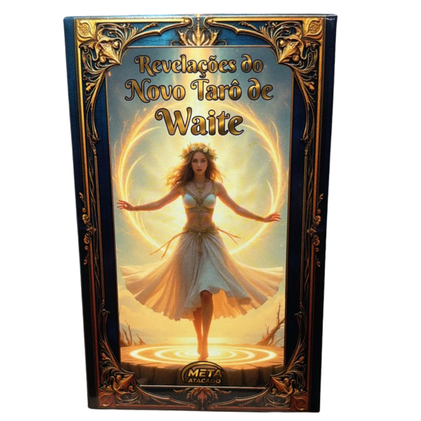 Tarô Revelações do Novo Waite Caixa Box Premium 78 Cartas P